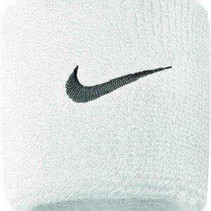 Nike Swoosh Wristband Unisex White Black
